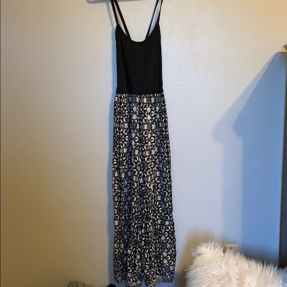Black & white jumpsuit